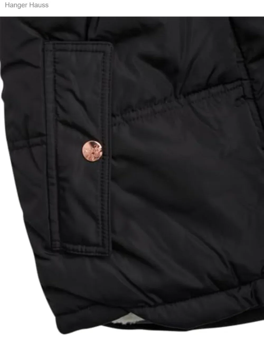 Girls Quilted Puffer Jacket Sherpa-Lined Belted Winter Coat Wind Resistant